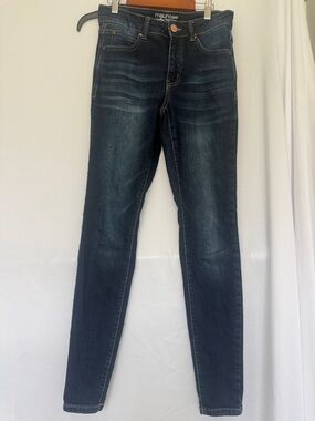 Maurices Dark Indigo High-Rise Skinny Jeans